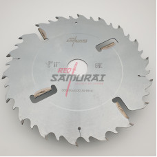 Пильный диск для многопильных станков с подрезными ножами RED SAMURAI 350x50x4.0/2.5x18+4 WZ