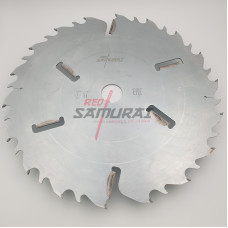 Пильный диск для многопильных станков с подрезными ножами RED SAMURAI 500x50x4.8/3.2x18+6 WZ