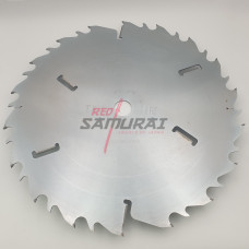 Пильный диск для многопильных станков с подрезными ножами RED SAMURAI 650x50x6.0/4.0x18+6 WZ