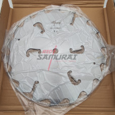 Пильный диск для многопильных станков с подрезными ножами RED SAMURAI 550х30х5.2/3.5 z18+6 WZ